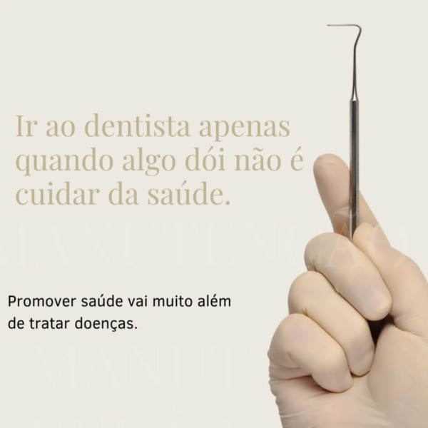 Promover saúde é cuidar antes que a doença apareça. Na Odontologia, isso significa ir além…